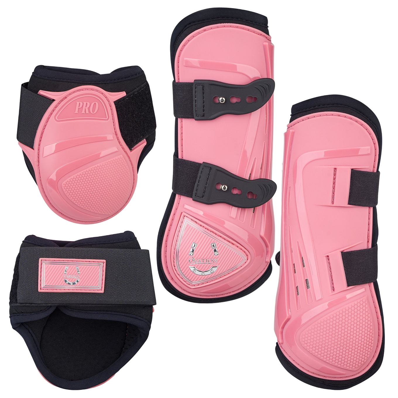 Color Collection by Ovation® Lucky Horse Boot Set - Rose