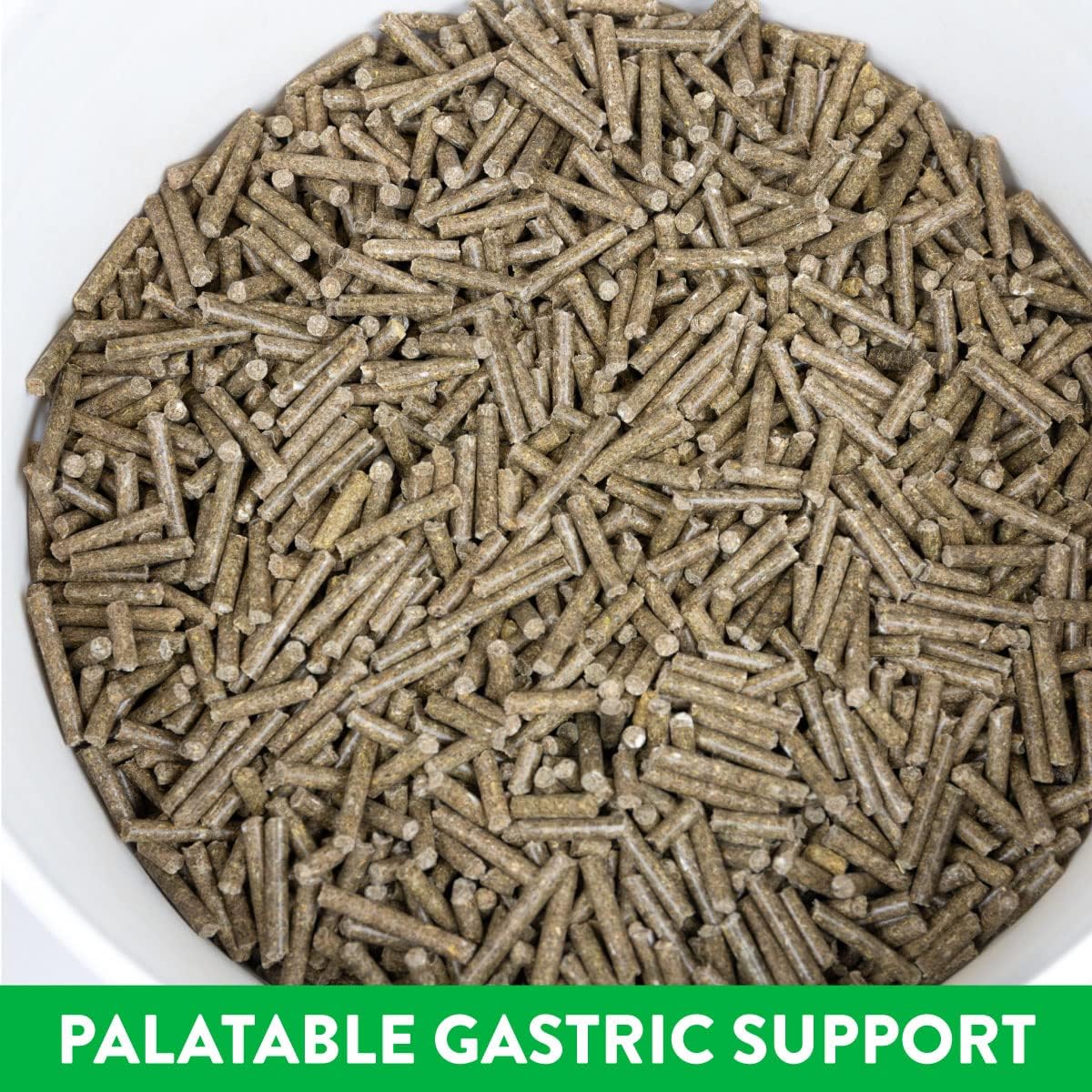 Pellet, Gastric Support Supplement for Horses | Palatable Alfalfa Pellet with Calcium, Magnesium, and 50+ Trace Minerals | 30 Day Supply