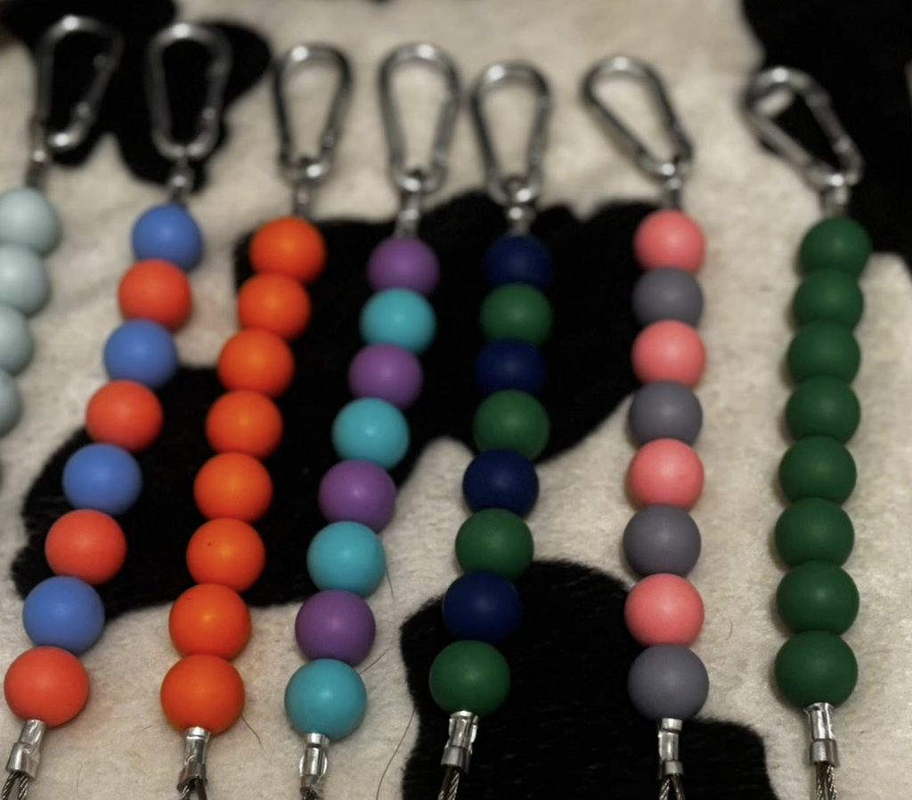 Clip On Beaded Curb Strap